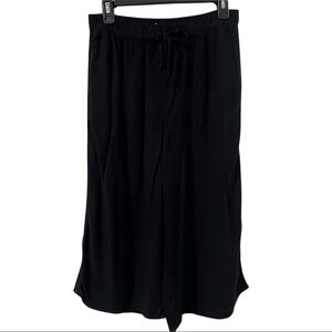 Garage SZ SP Skirt Pants Wide Leg Culottes Black Women